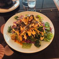 Mexican Tostada Bowl at Palm Greens & Soul in East London