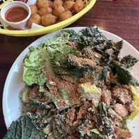 Kale caeser salad   at Palm Greens & Soul in East London