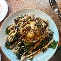 Mexican Tostado at Palm Greens & Soul in East London