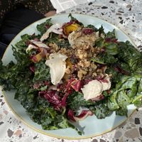 Vegan autumn salad  at Palm Greens & Soul in East London