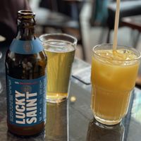 Arcade Food Hall, London  at Palm Greens & Soul in East London