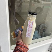 Soy milk and smoked tofu   at Tofu Shoten 豆腐商店 in Brunswick
