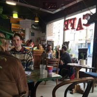 inside at The Forest Cafe in Edinburgh