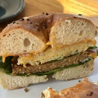   at Wee Bird Bagel Cafe in Randolph