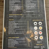 Drinks menu   at Bami Viet in Twickenham