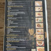 Food menu   at Bami Viet in Twickenham