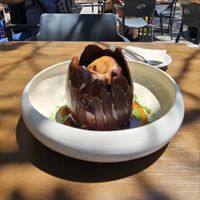 So worth the calories!!! Yum!!! at Wild Food in Barcelona