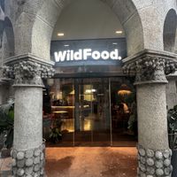 Entrance   at Wild Food in Barcelona