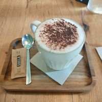 Cappuccino at Wild Food in Barcelona