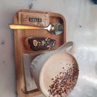 Cappuccino at Wild Food in Barcelona