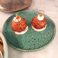 Croquetas at Wild Food in Barcelona