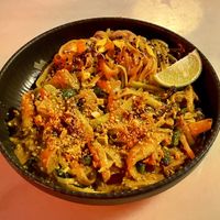 Pad thai  at Wild Food in Barcelona