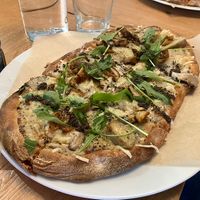 Pizza tartufata  at Wild Food in Barcelona