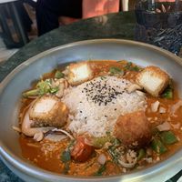 Curry rojo  at Wild Food in Barcelona