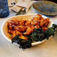 Cauliflower wings at Wild Food in Barcelona