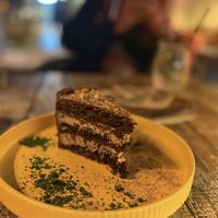 Chocolate cake   at Wild Food in Barcelona