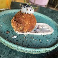 Seasonal croquette  at Wild Food in Barcelona