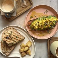 Brunch spread!  at Wild Food in Barcelona