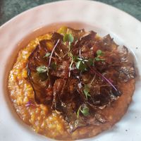 Risotto de setas at Wild Food in Barcelona