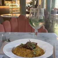 Super flavorful risotto  at Wild Food in Barcelona