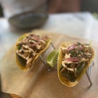 Pulled pork tacos   at Wild Food in Barcelona
