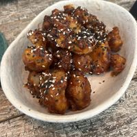 KFC coliflower  at Wild Food in Barcelona