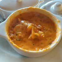 Bobó de champignon vegano at Juanita Restaurante in Bonito