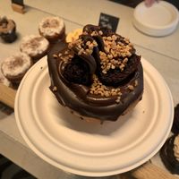 chocolate kronut  at Chök in Madrid