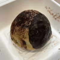 Brookie - brownie dough inside   at Chök in Madrid