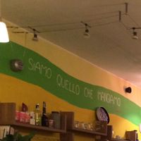 The restaurant at Il Punto Vegetariano in Bolzano