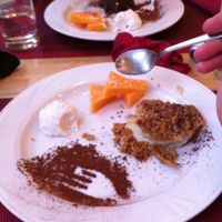 Il punto puddings at Il Punto Vegetariano in Bolzano