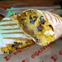 Burrito (vegan) at Cigkoftem in Dijon