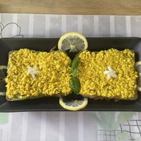 Scrambled vegan tofu with avocado cream  at The Green Hut in Phuket