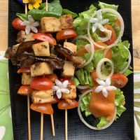 BBQ skewers  at The Green Hut in Phuket