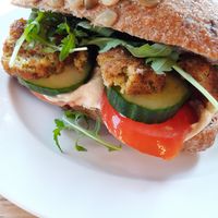 Falafel sandwich at Westhoff in Haarlem