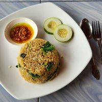 Nasi goreng at Bukit Pamona Resto and Cafe in 