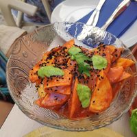 Patatas picantes at Restaurante Puerta del Edén in Cadiz