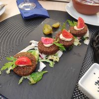 Falafel at Restaurante Puerta del Edén in Cadiz