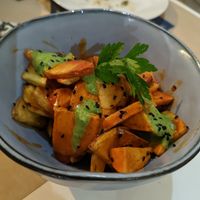 Patatas picantes at Restaurante Puerta del Edén in Cadiz