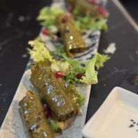 Vine leaves  at Restaurante Puerta del Edén in Cadiz