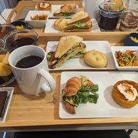 Brunch tray - everything was so good at Nepá in Milan