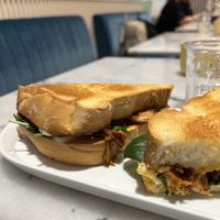 Toast con jackfruit   at Nepá in Milan