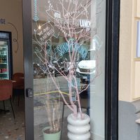 Entrance at Nepá in Milan
