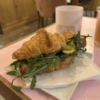 Savory croissant #Veganuary at Nepá in Milan