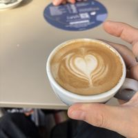 Cappuccino with oat milk   at Nepá in Milan