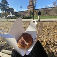 Maritozzo al tiramisù   at Nepá in Milan