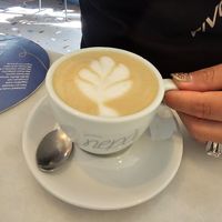 Cappuccino at Nepá in Milan