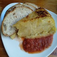 Pincho at Viva Chapata in Madrid