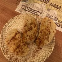 Hummus (tapa de la casa)  at Viva Chapata in Madrid