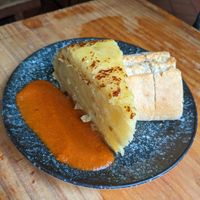 Pincho de tortilla at Viva Chapata in Madrid